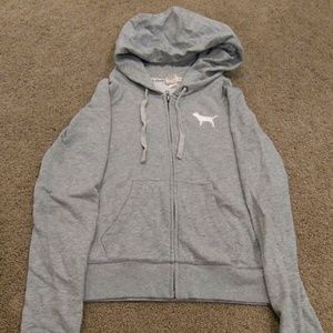 Gray Victoria Secret Hoodie